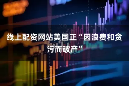 线上配资网站美国正“因浪费和贪污而破产”