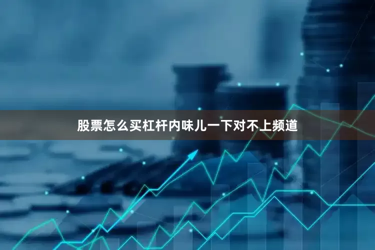 股票怎么买杠杆内味儿一下对不上频道