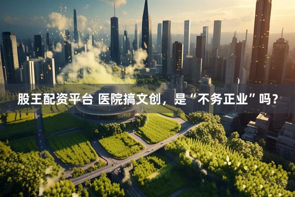股王配资平台 医院搞文创，是“不务正业”吗？