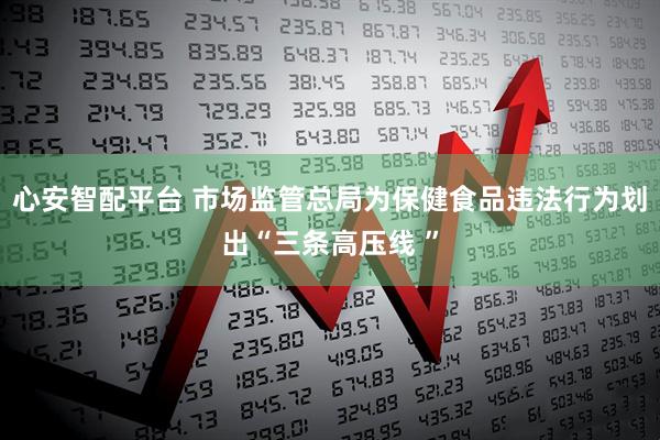 心安智配平台 市场监管总局为保健食品违法行为划出“三条高压线 ”